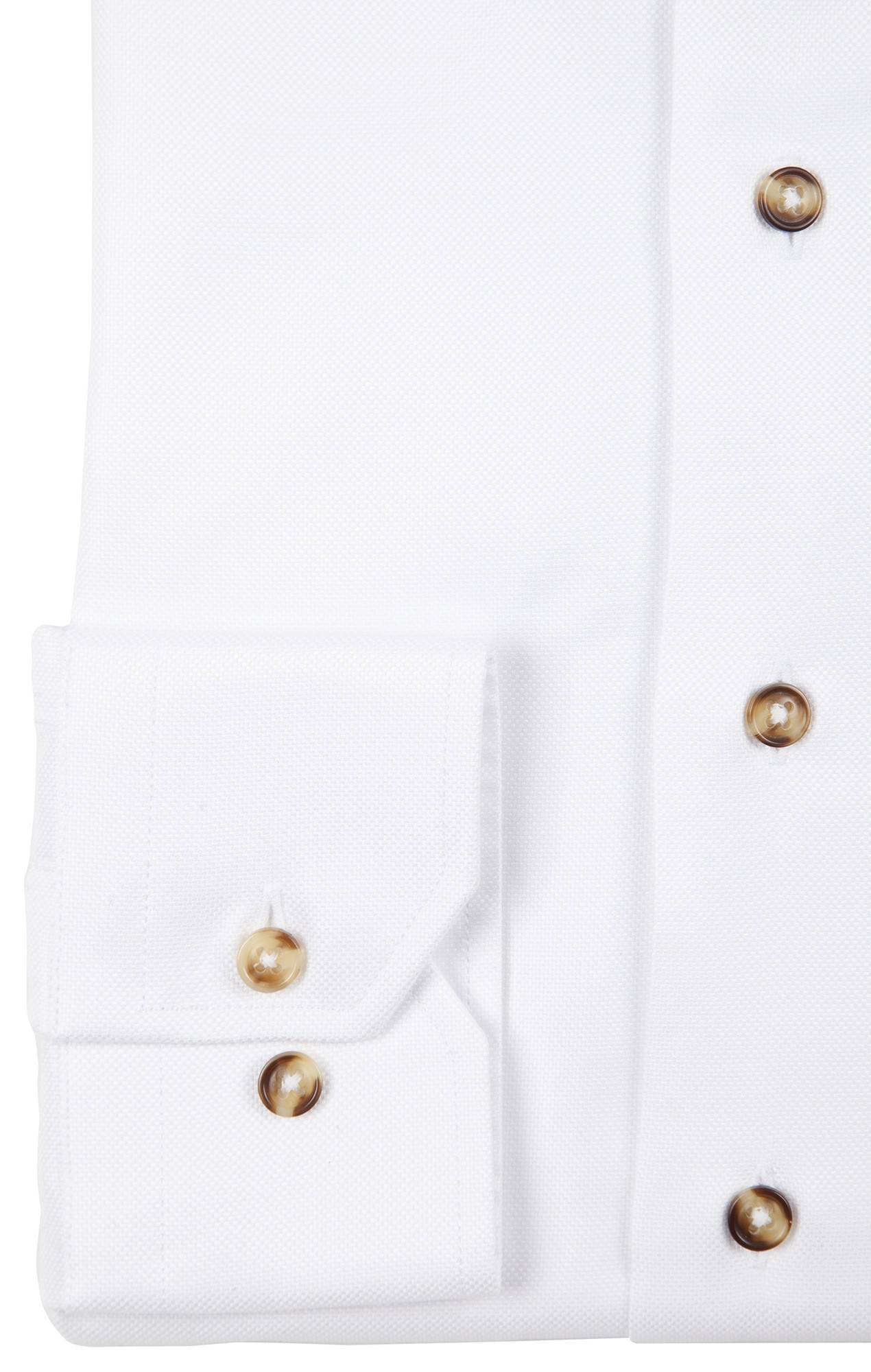 Chemise blanche Oxford natté boutons corne Toutes nos chemises
