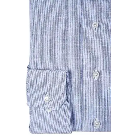Chemise chambray bleu rayé Chemises Hommes