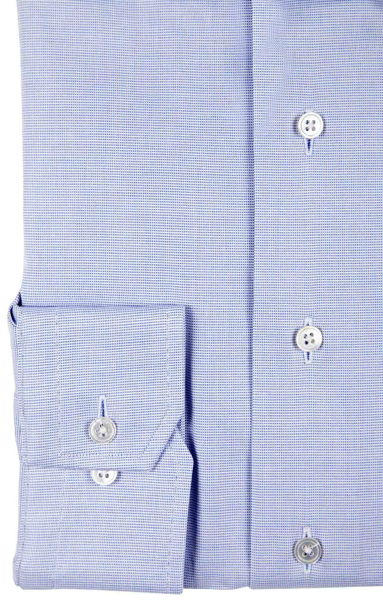 Chemise micro-motifs bleus Chemises Hommes