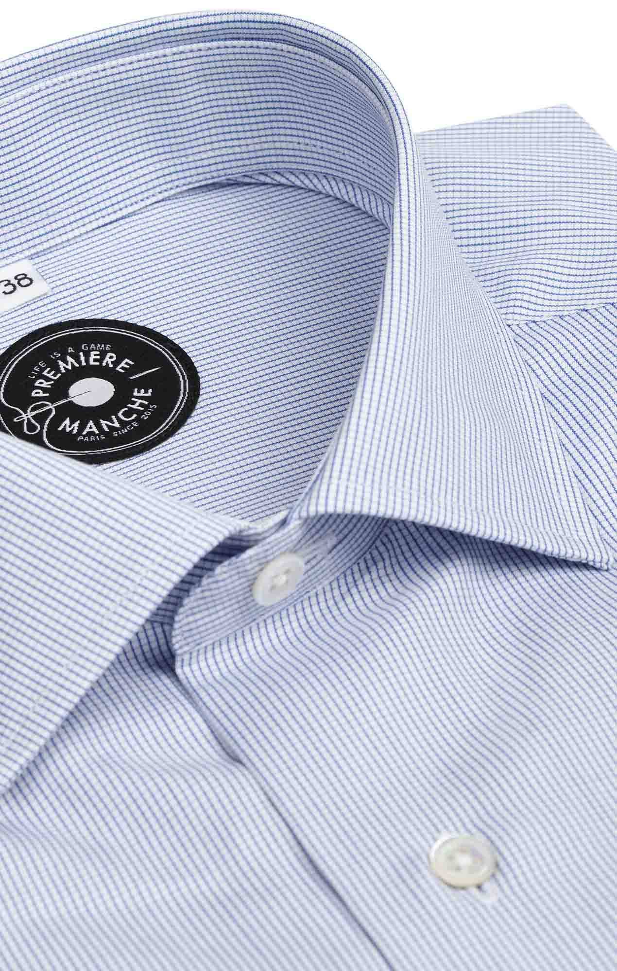Mini checked blue shirt