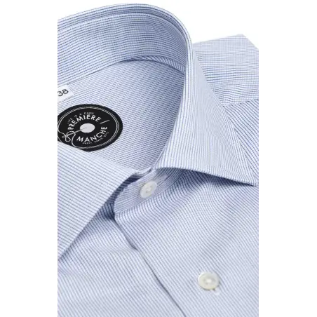 Mini checked blue shirt