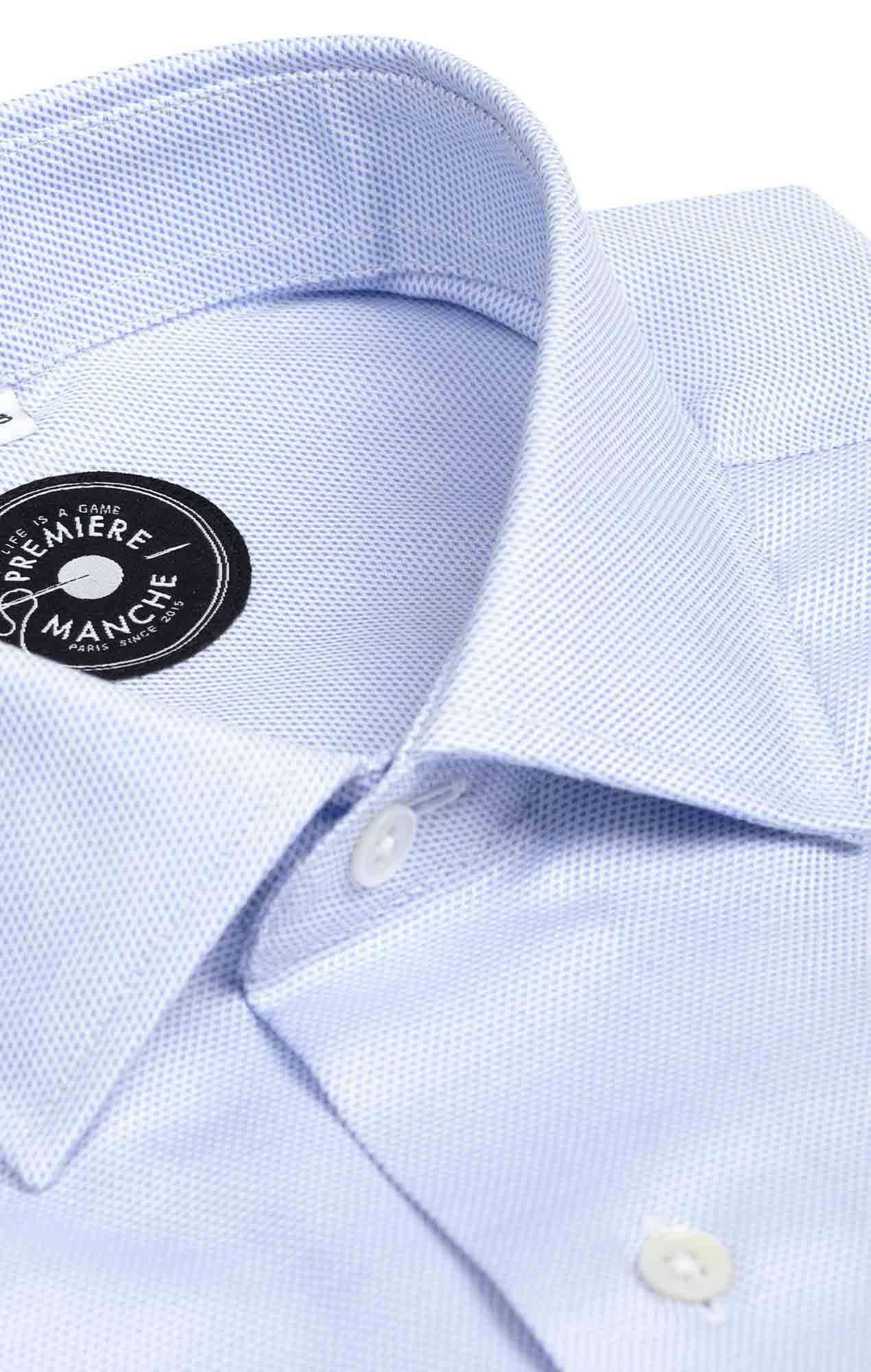 Chemise micro-motifs bleus Les chemises