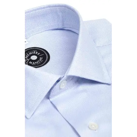Chemise micro-motifs bleus Les chemises