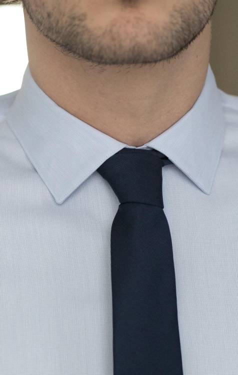 Chemise micro-motifs bleus Les chemises