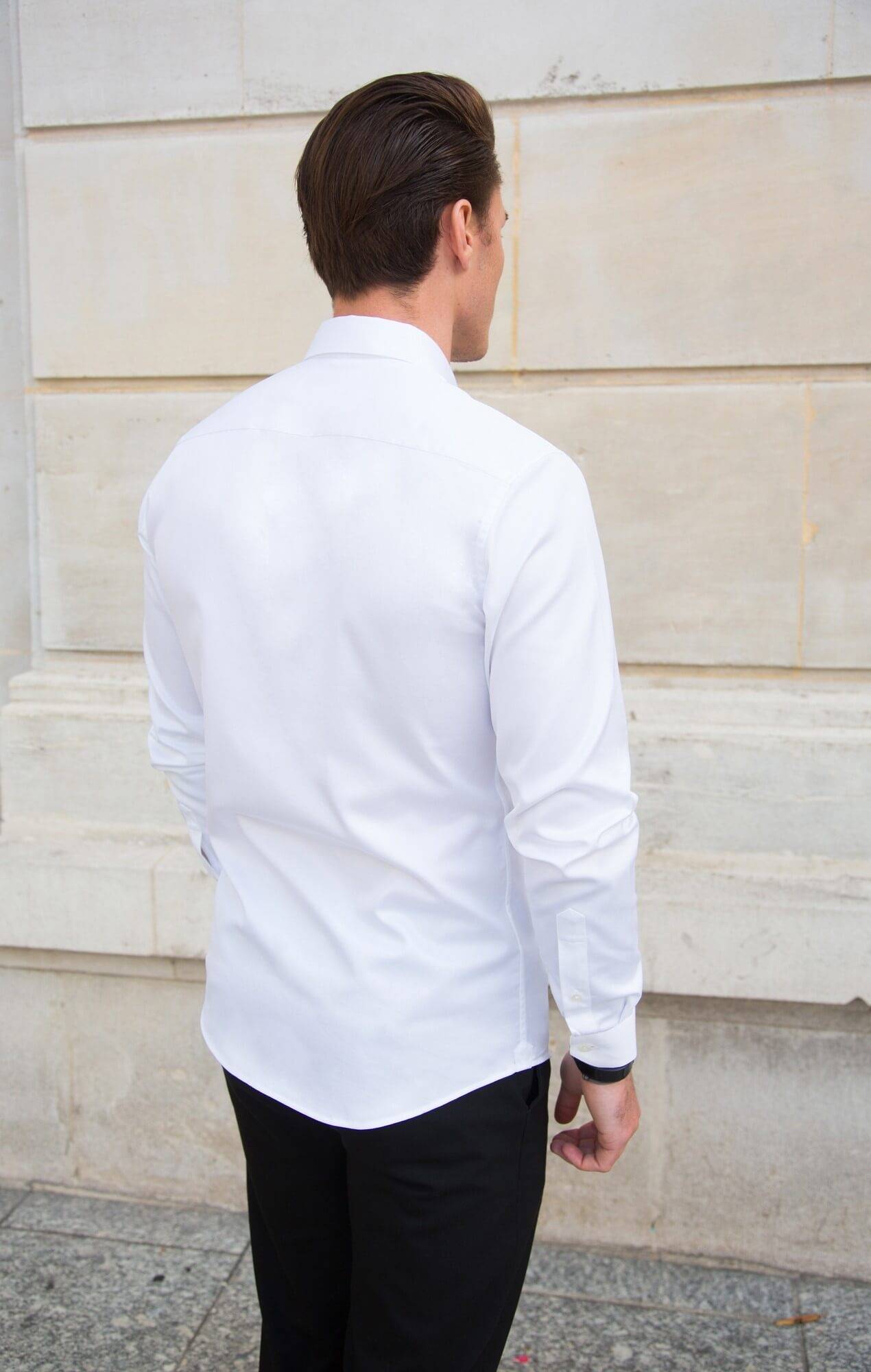 White dobby shirt 