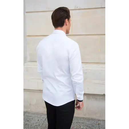 White dobby shirt 