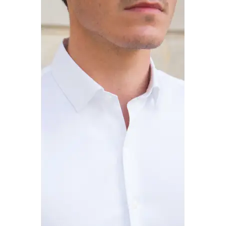 White dobby shirt 