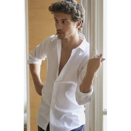 White dobby shirt 