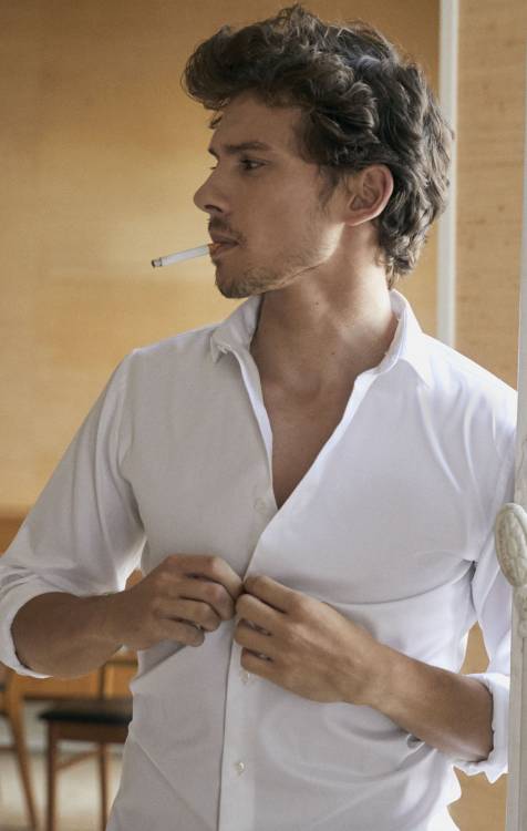 White dobby shirt 