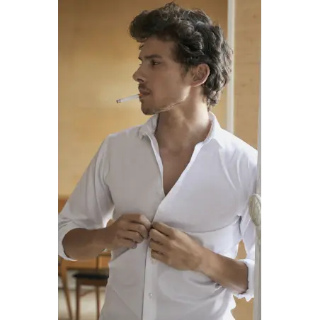 White dobby shirt 