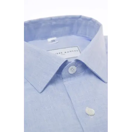 Light blue linen shirt