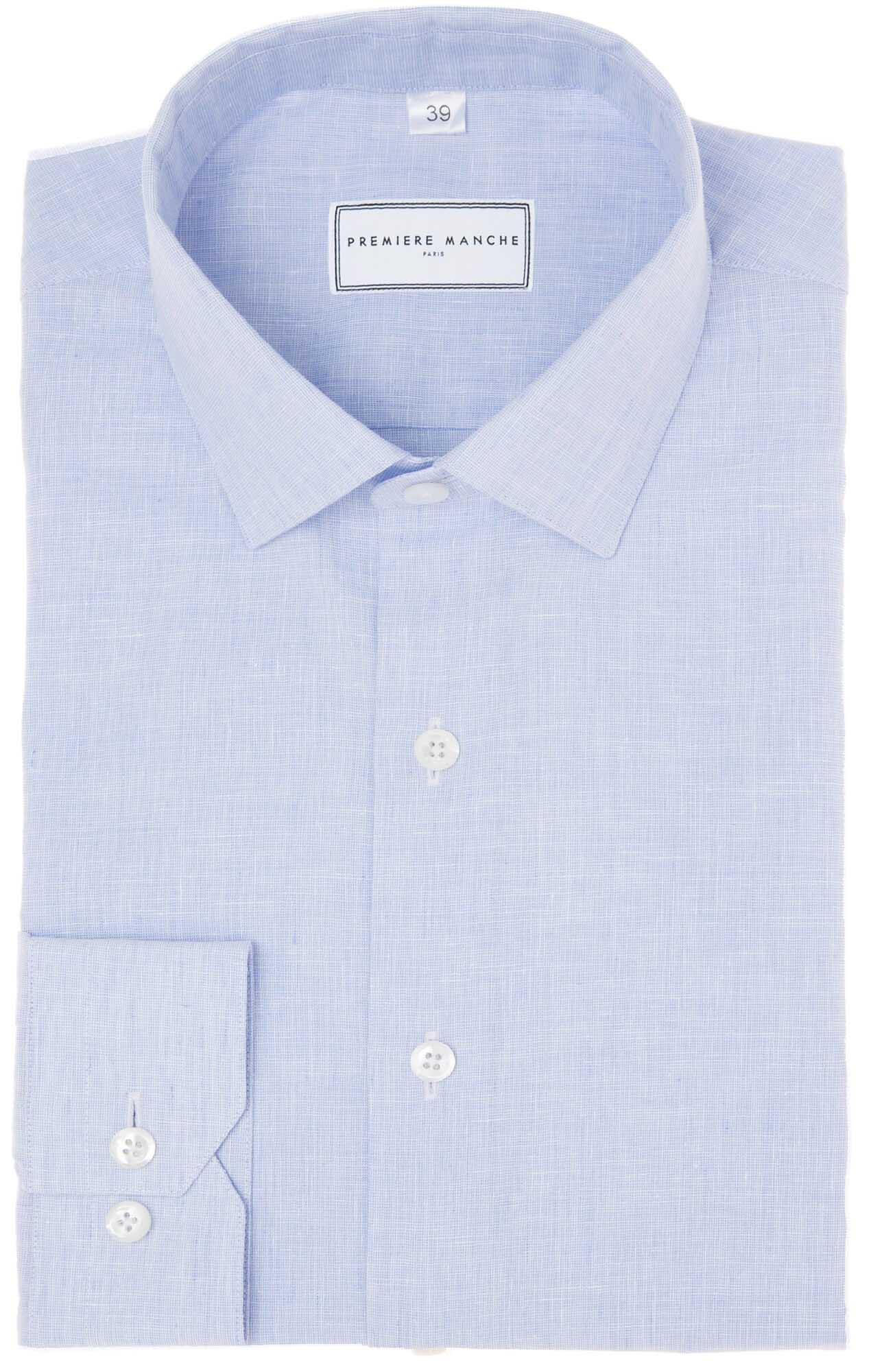Light blue linen shirt