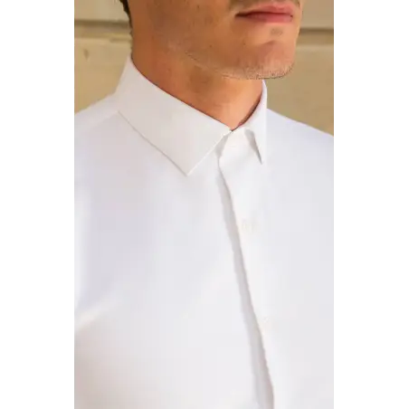 Chemise Oxford blanc épais Chemises Hommes