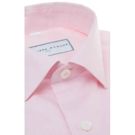 Chemise dobby rose Chemises Hommes