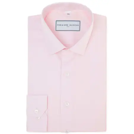 Chemise dobby rose Chemises Hommes