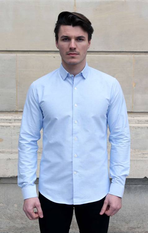 Blue oxford shirt