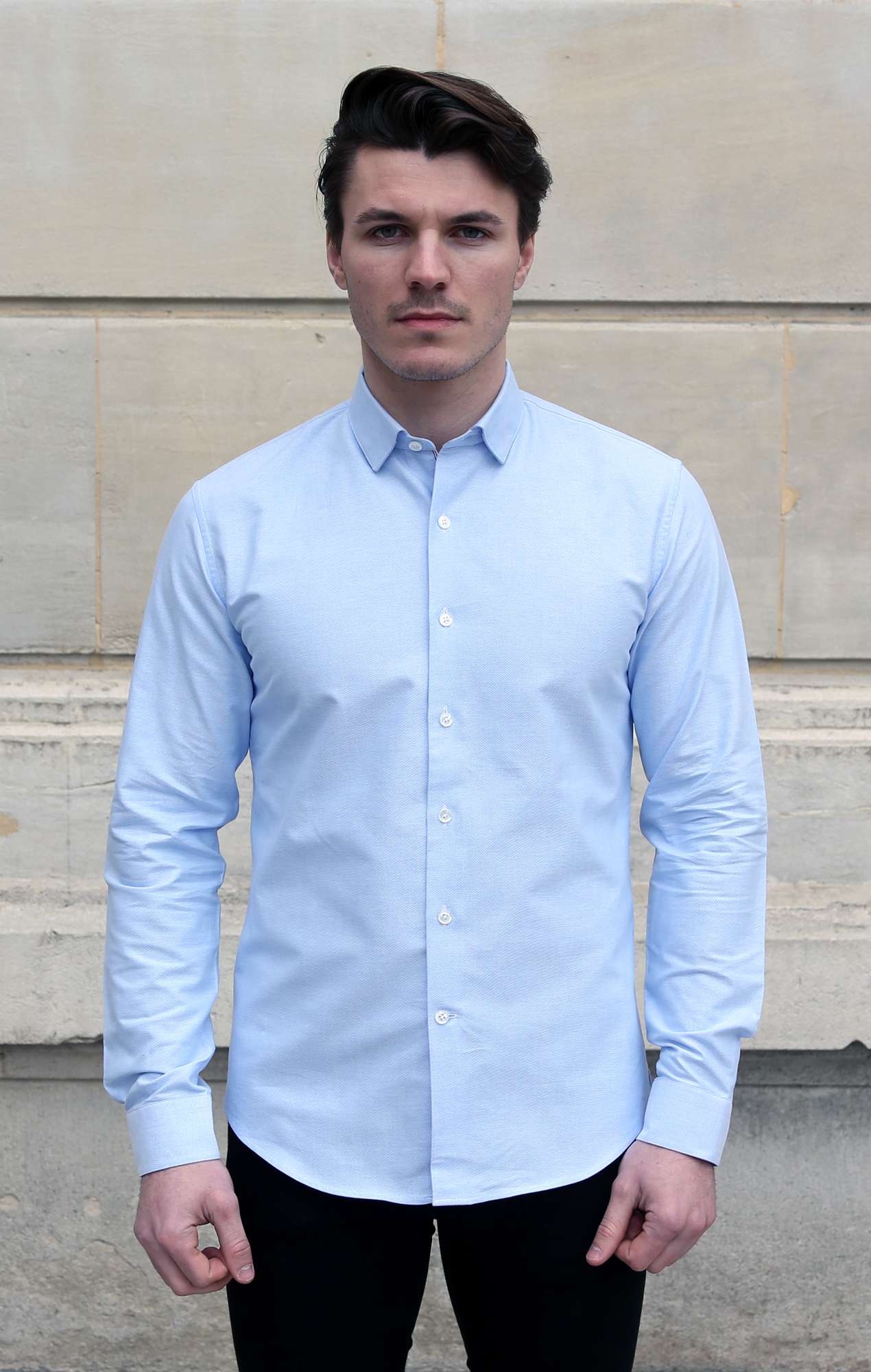 Chemise Oxford bleu selvedge Toutes nos chemises