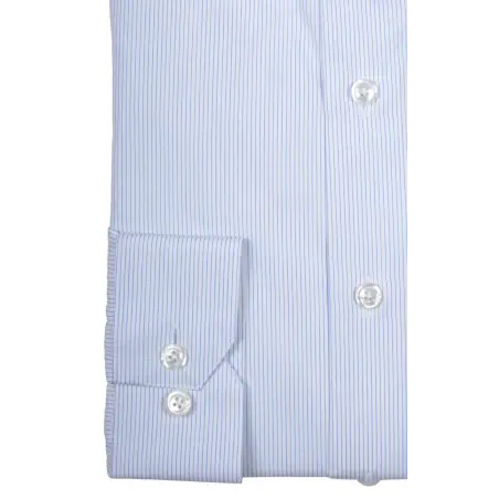 Chemise popeline raies fines Chemises Hommes