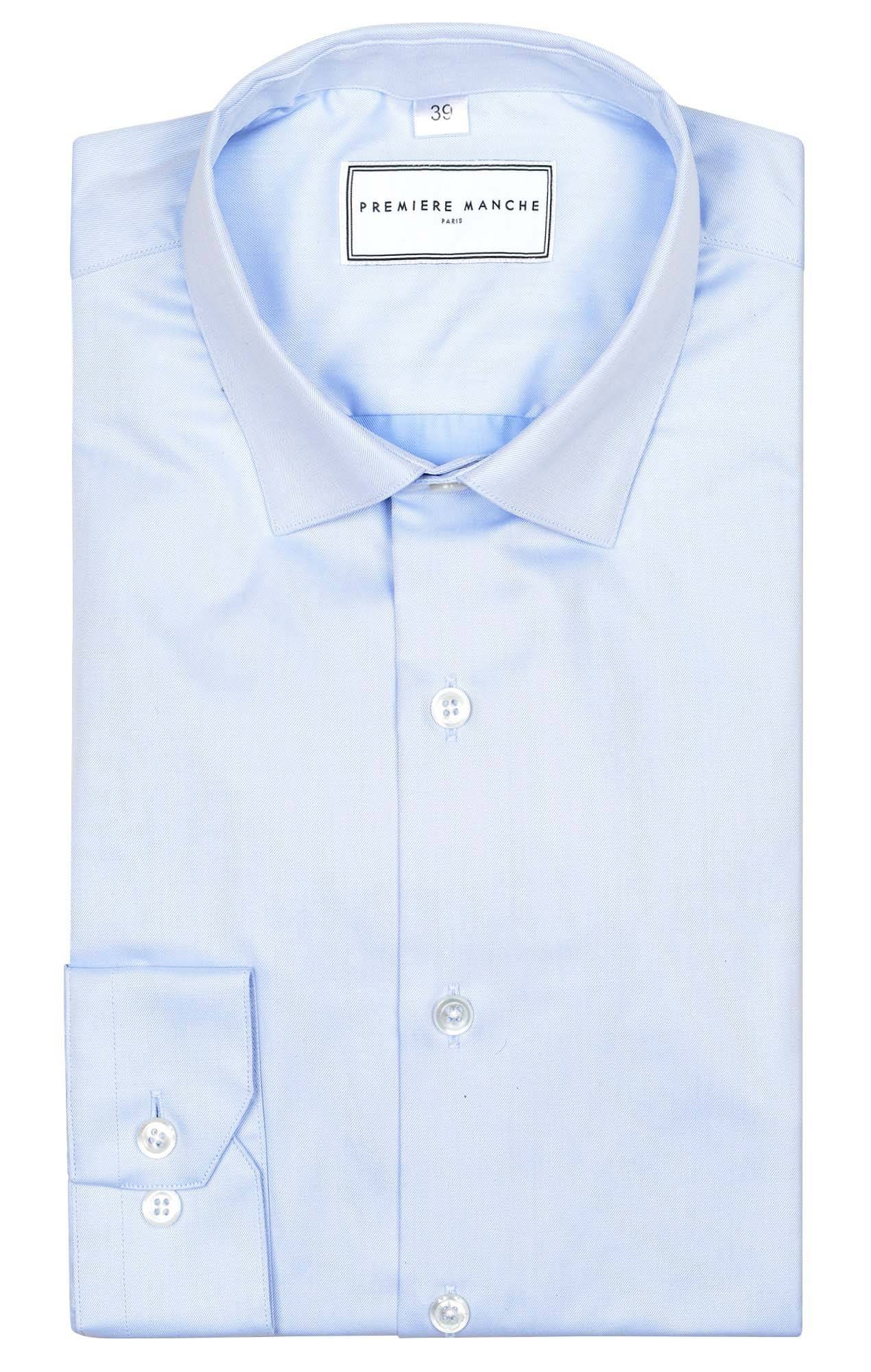 Light blue twill shirt