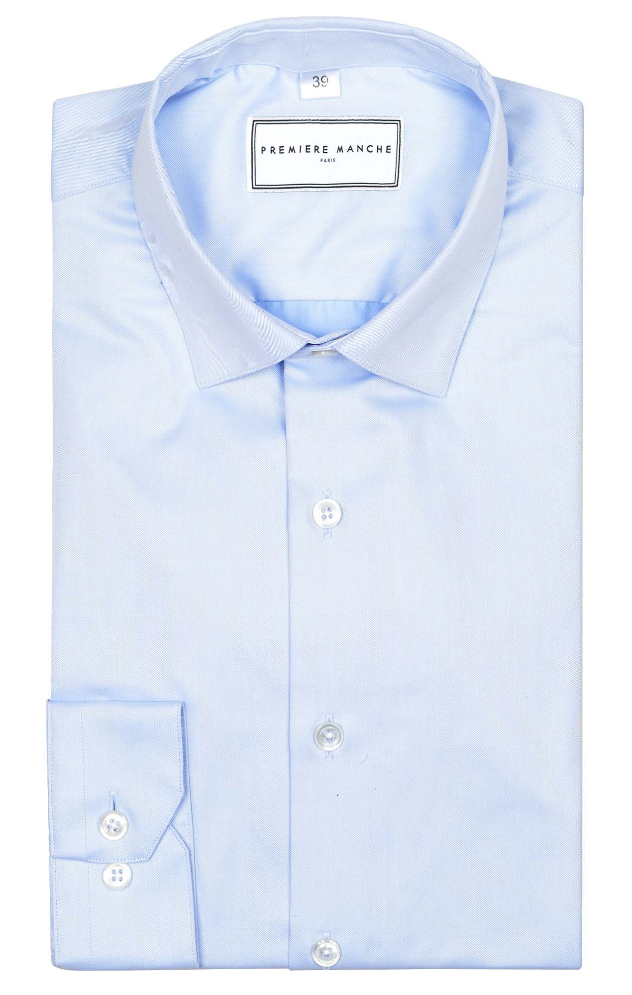 Chemise twill bleu clair Les chemises