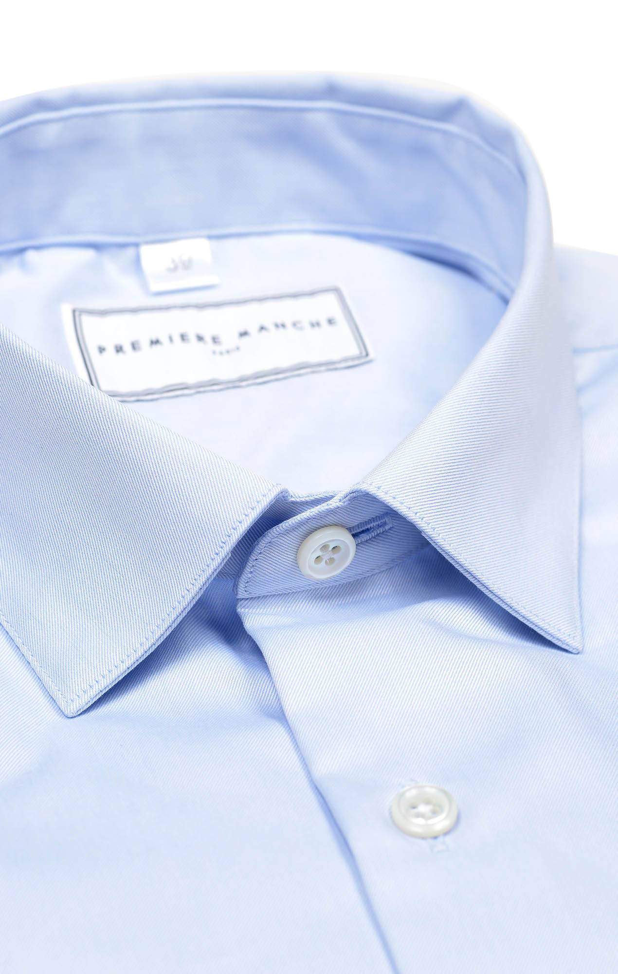 Light blue twill shirt