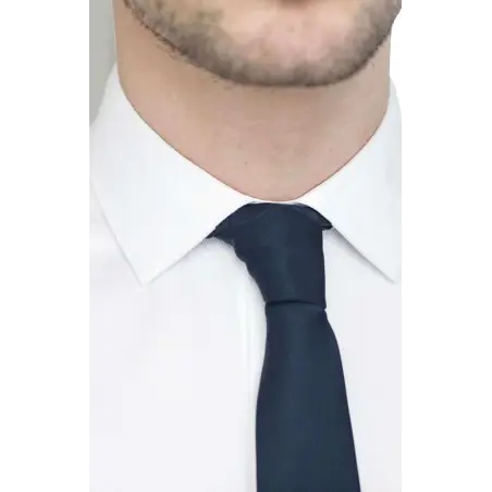 Chemise blanche dobby Chemises Hommes