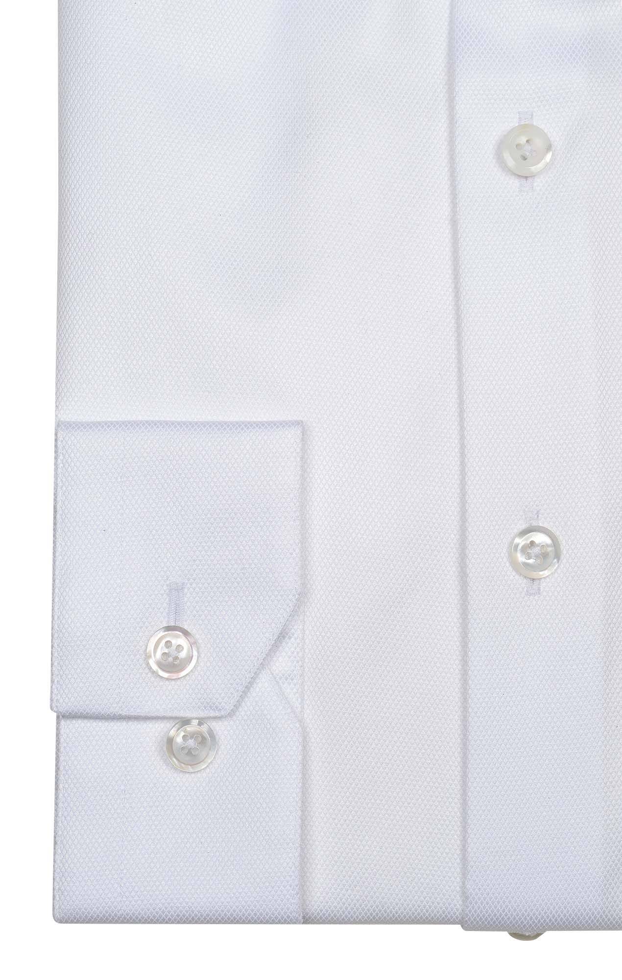 Chemise blanche dobby Chemises Hommes