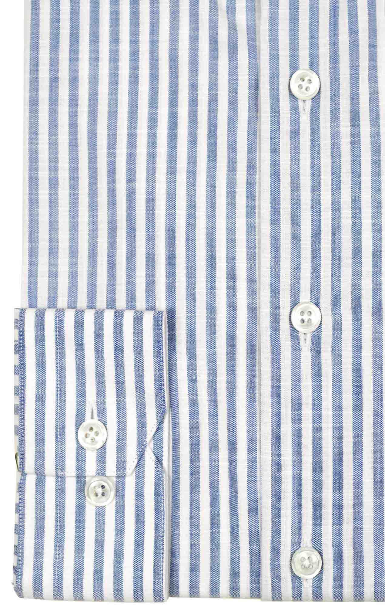 Chemise chambray rayures equidistantes Chemises Hommes