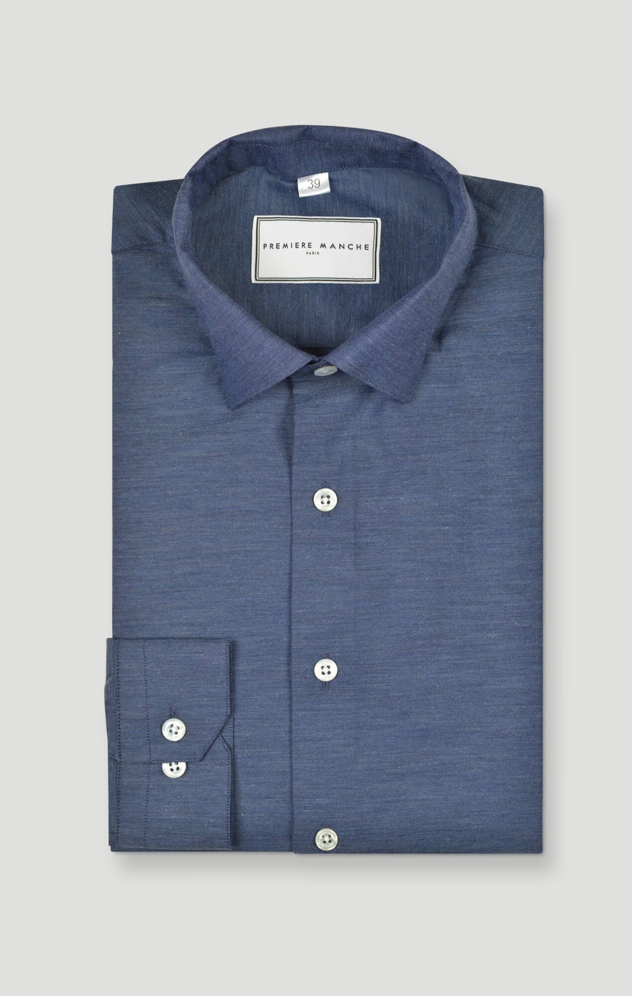 Chemise oxford bleu marine Toutes nos chemises