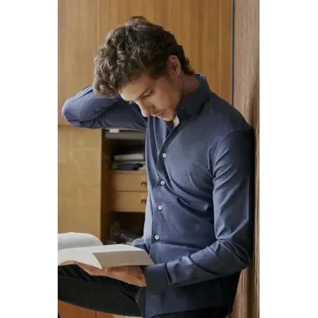 Chemise oxford bleu marine Toutes nos chemises