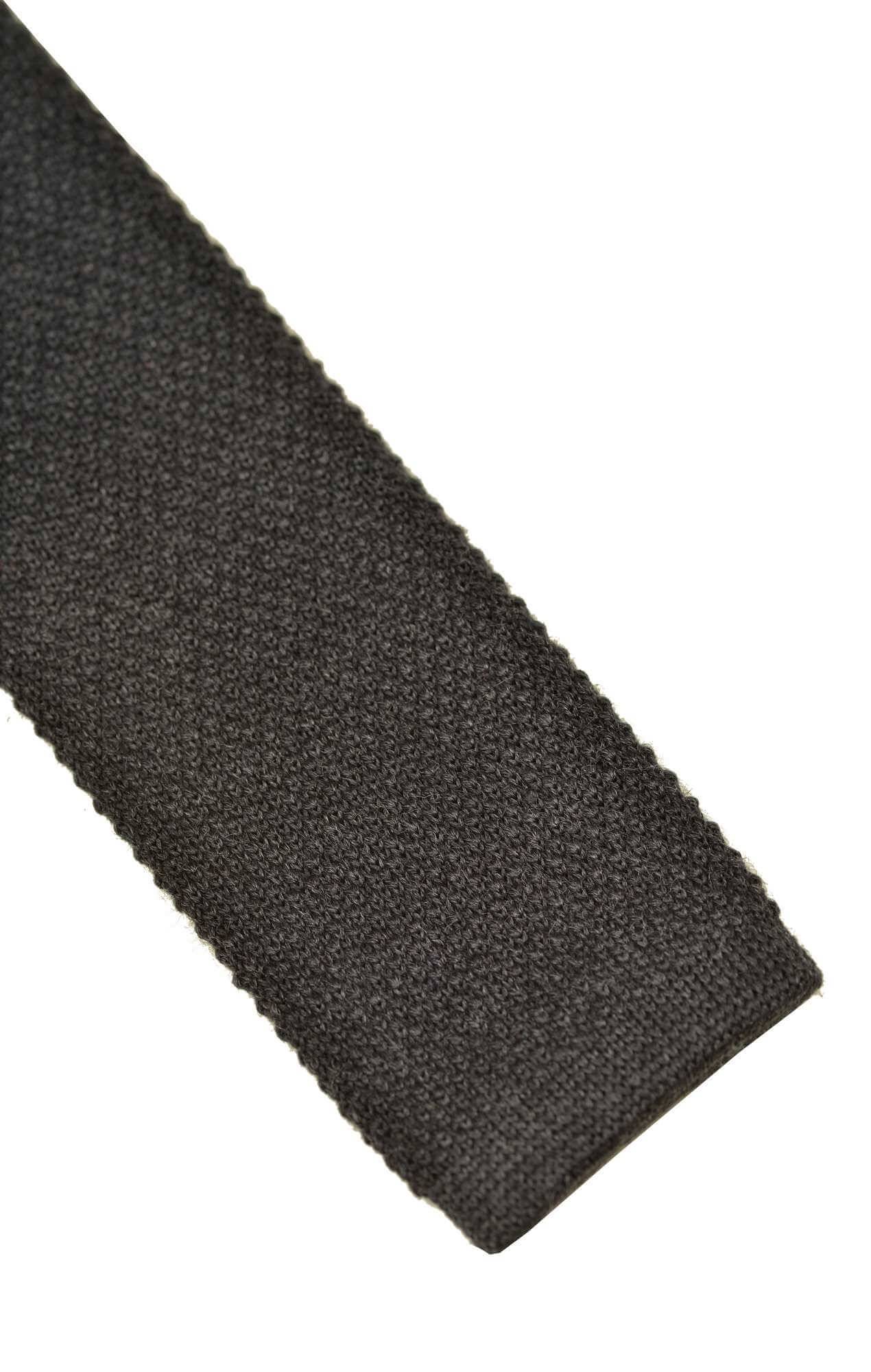 Cravate Austen tricot gris Home