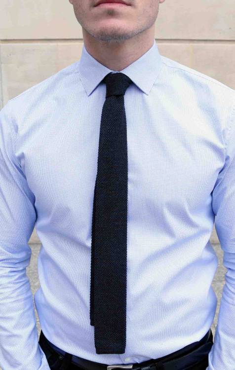 Cravate Barry cachemire gris