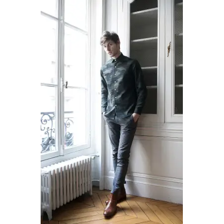Chemise camouflage militaire japonais Chemises Hommes