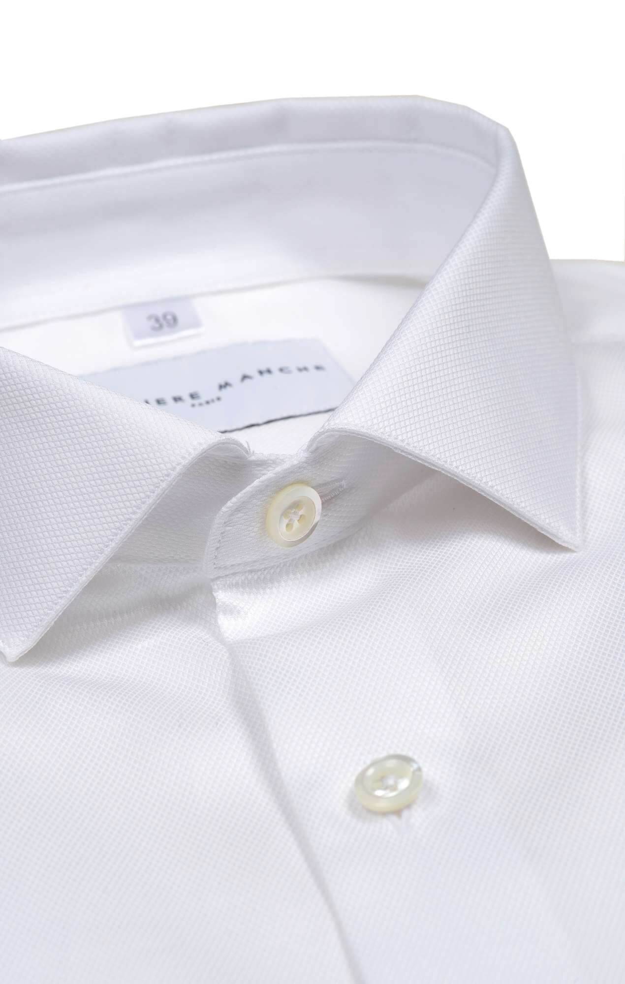 Chemise blanche poignets mousquetaires Les chemises