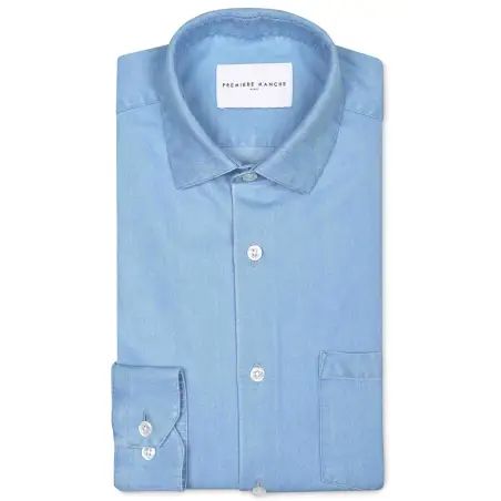 Light blue denim shirt