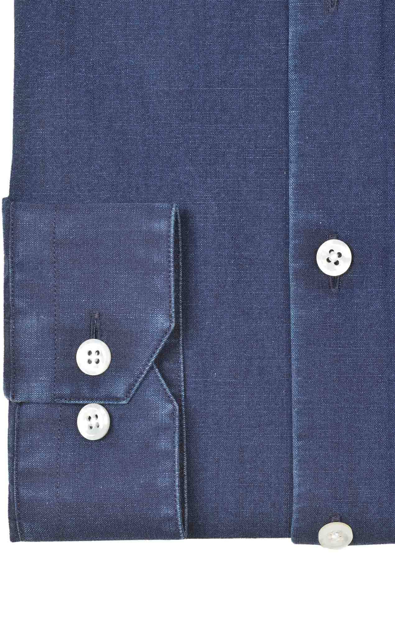 Blue denim shirt