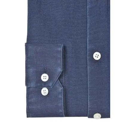 Blue denim shirt