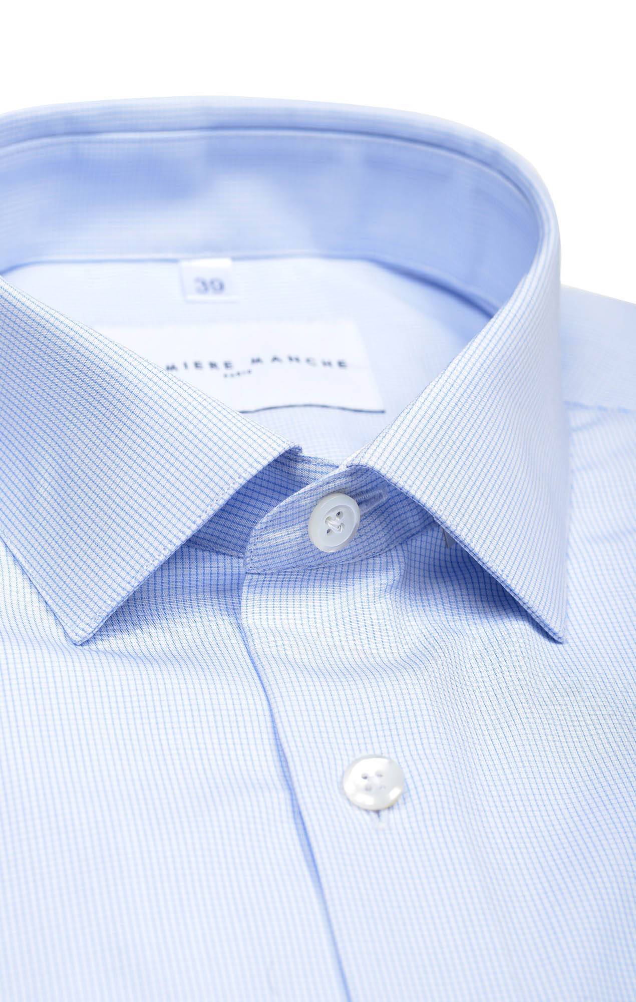 Chemise popeline petits carreaux Chemises Hommes