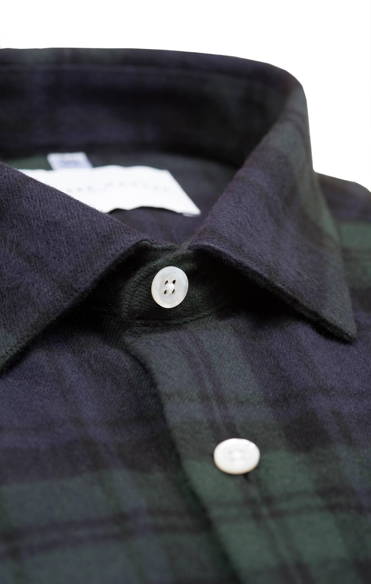 Tartan flannel shirt