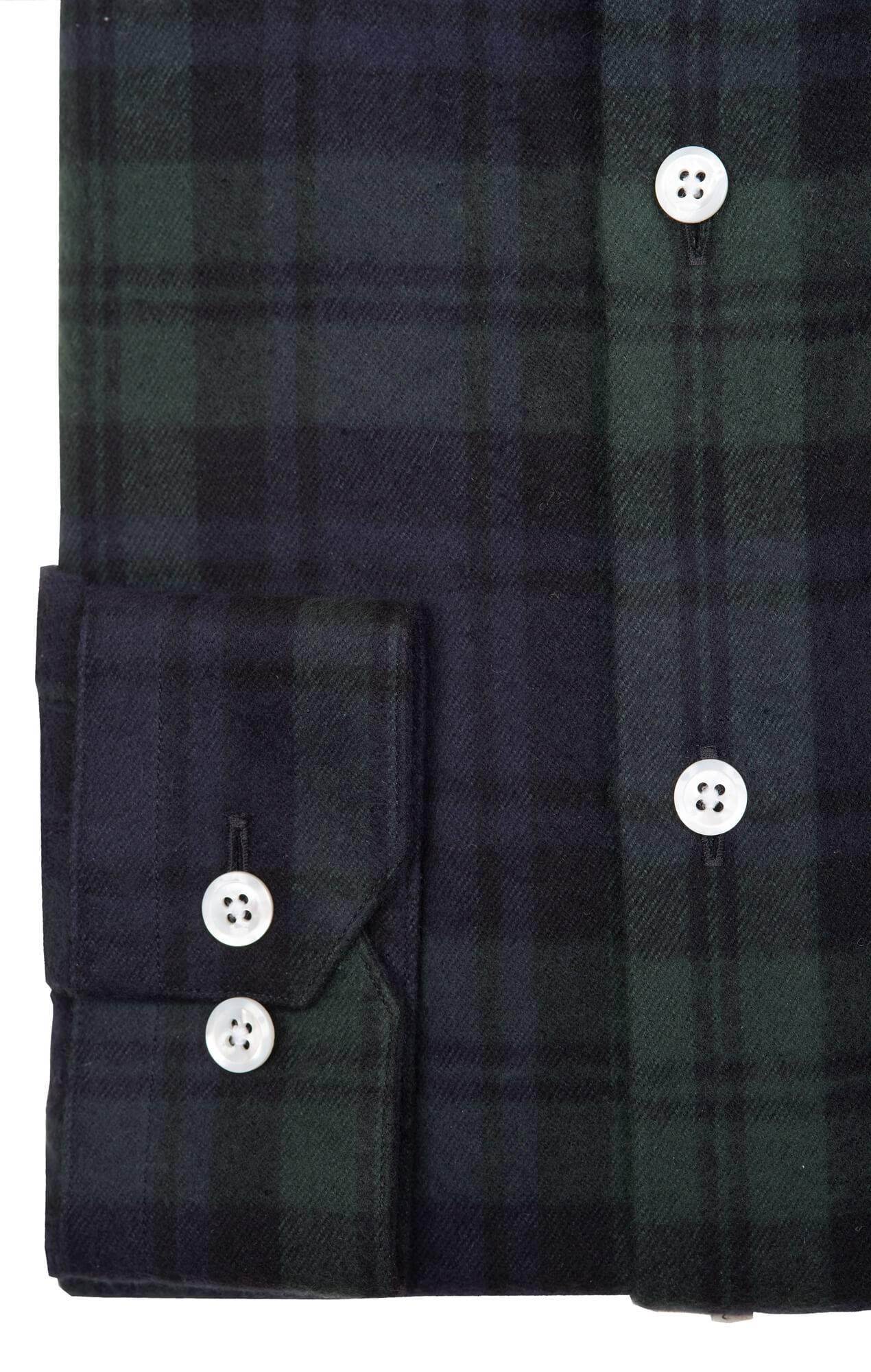Tartan flannel shirt