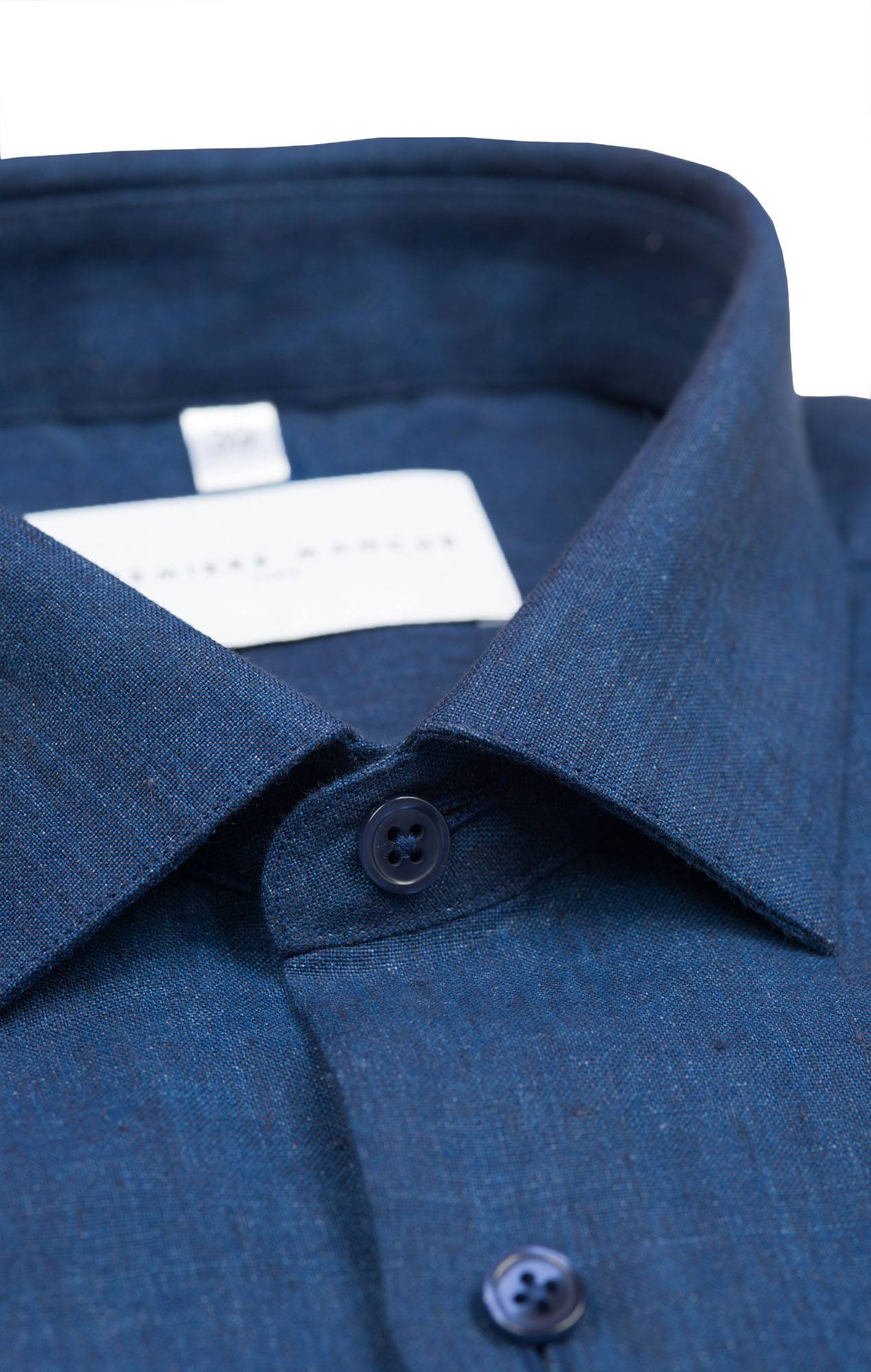 Dark blue linen shirt