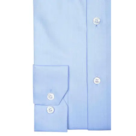 Chemise bleue à chevrons Chemises Hommes