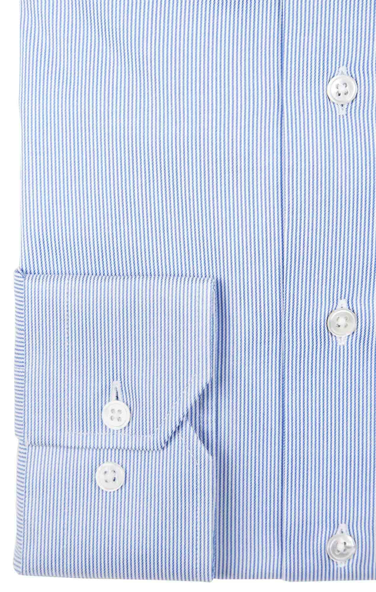 Chemise rayée bleue Home