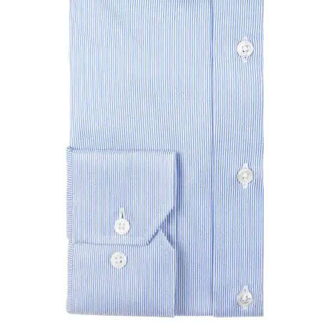 Chemise rayée bleue Home