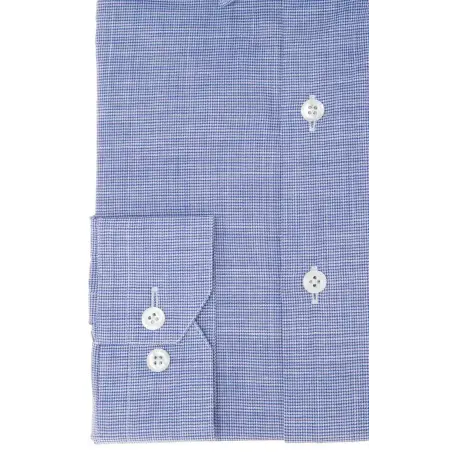 Blue faux-uni chambray