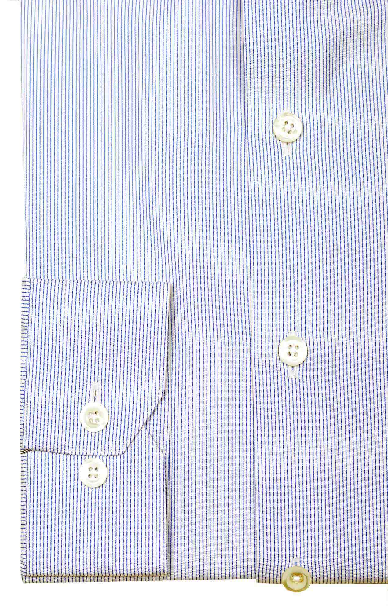 Chemise bleue milleraies Chemises Hommes