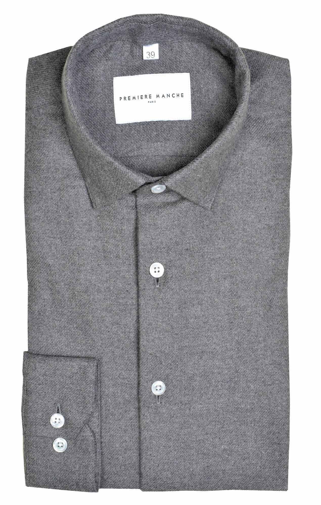 Light blue flannel shirt
