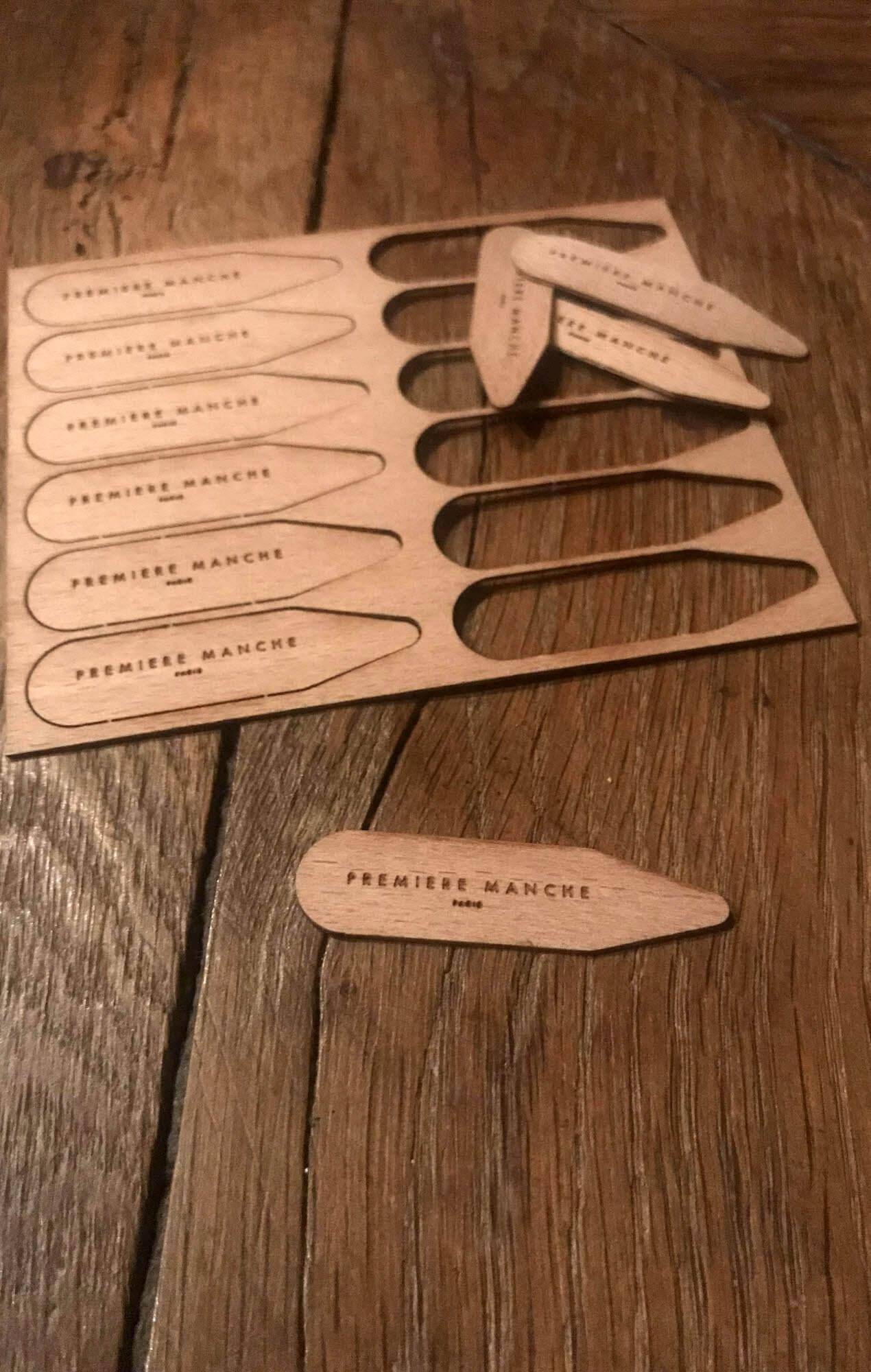 Baleines de col en bois Home