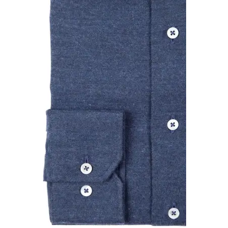 Dark blue flannel shirt