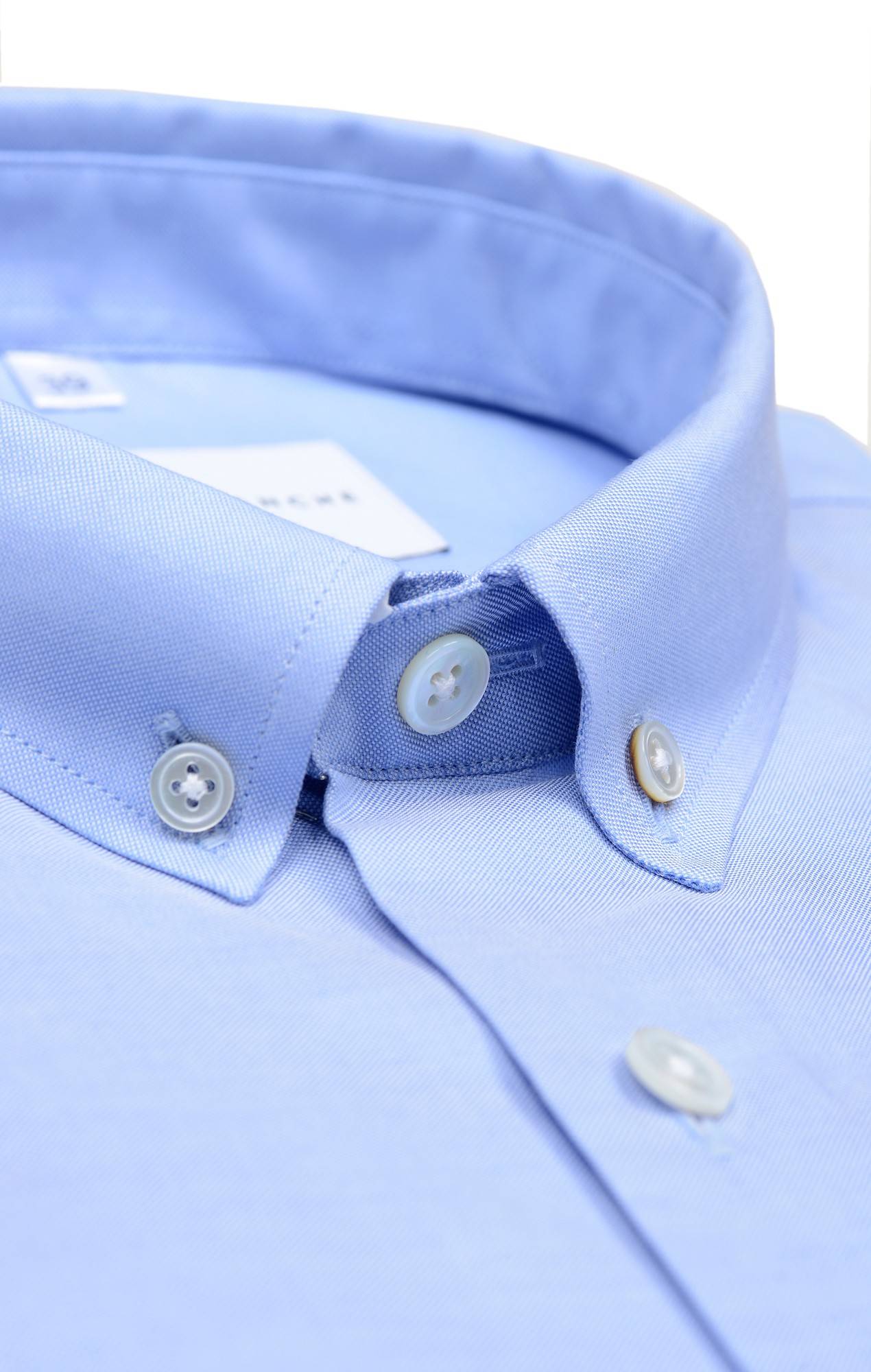 Blue oxford shirt 100% organic Supima cotton